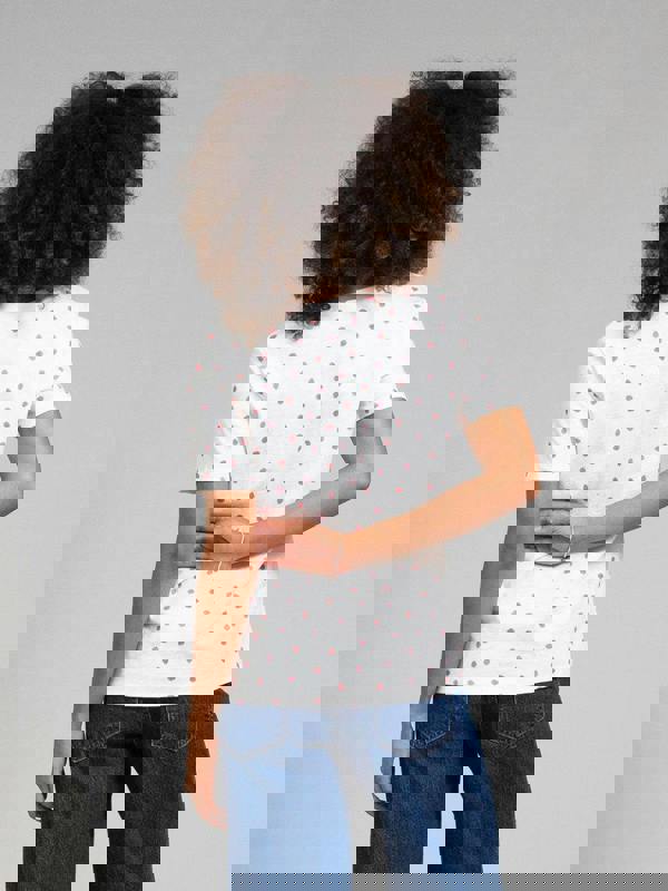 Kite Womens Organic Sandford Slub Jersey T-Shirt Berry Dot