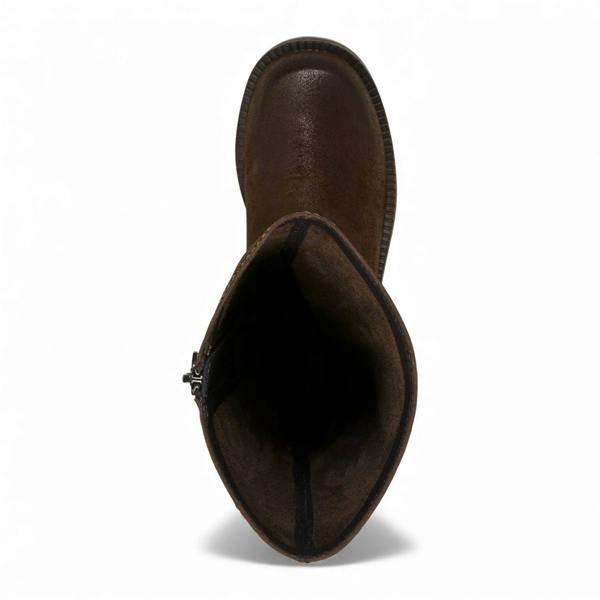 Windsorsmuth Gotcha - Women's Brown Suede Leather Western Riding Boots