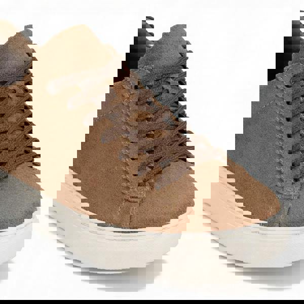 Rieker Rieker NASH Mens Court Trainers Tan