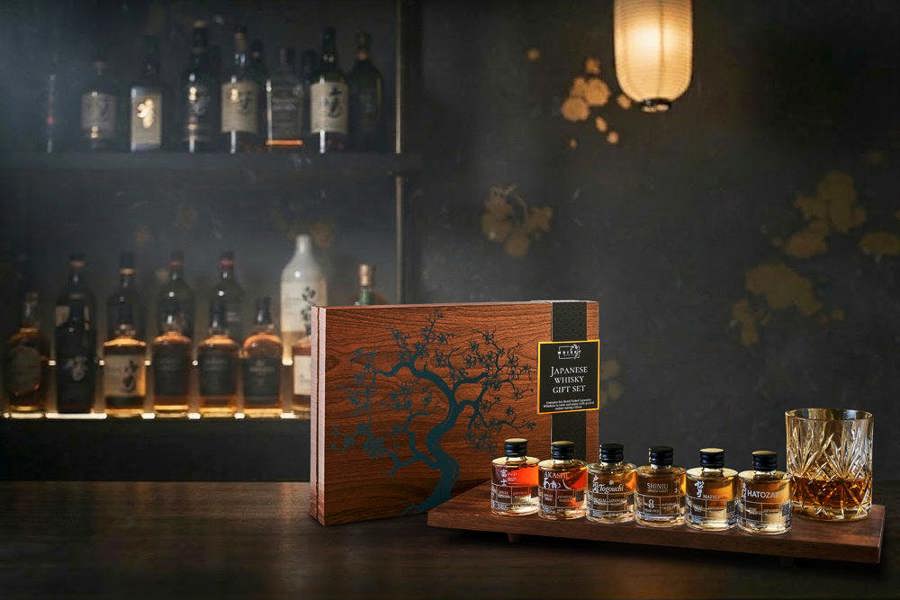 Whisky With Us Japanese Whisky Tasting Set – 6 Premium Miniature Japanese Whiskies