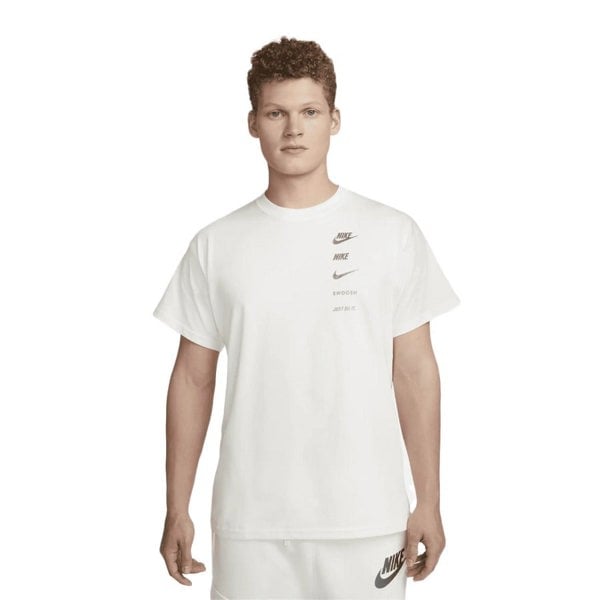Nike Sportswear White/Silver Men's T-Shirt