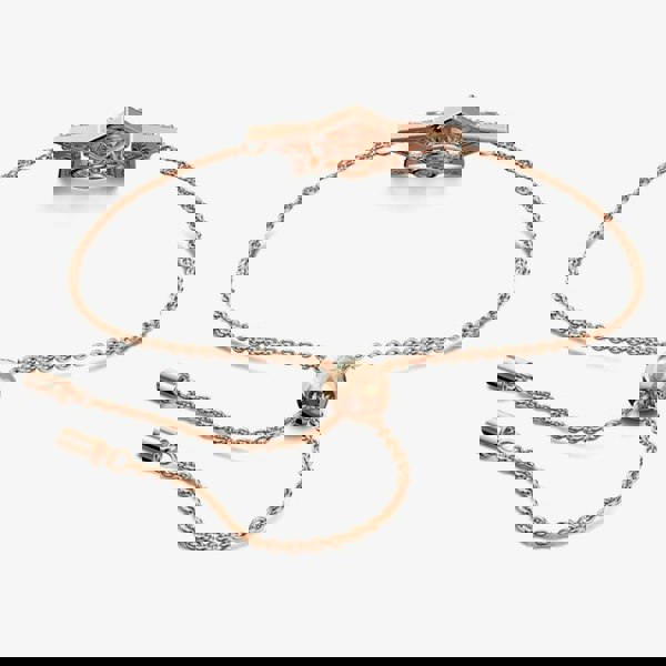 Swarovski Stella Rose Gold Tone Plated Crystal Star Bracelet 5617882