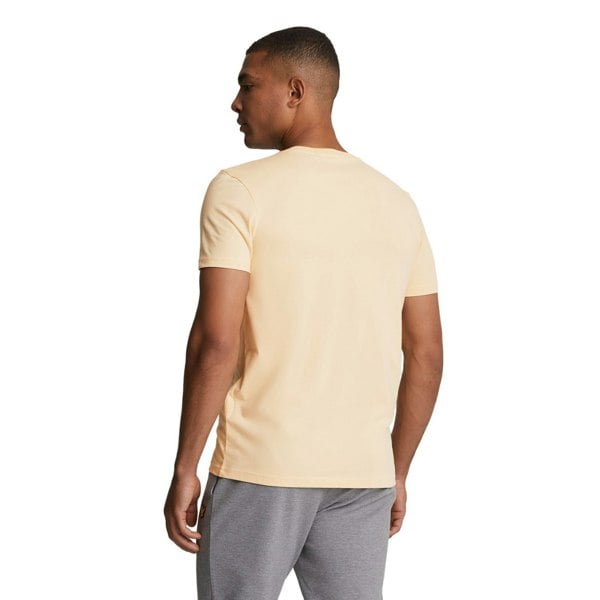 Lyle & Scott Mens Martin Short-Sleeved T-Shirt - Sand Dune