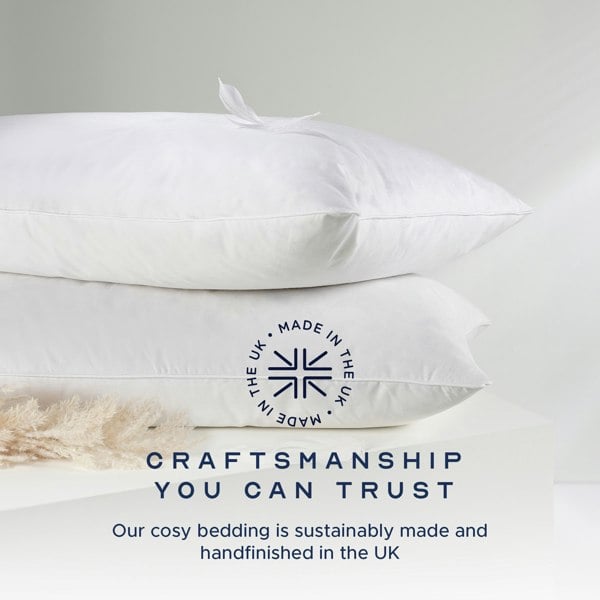 Scandinavian Duck Feather And Down Medium Support Pillow