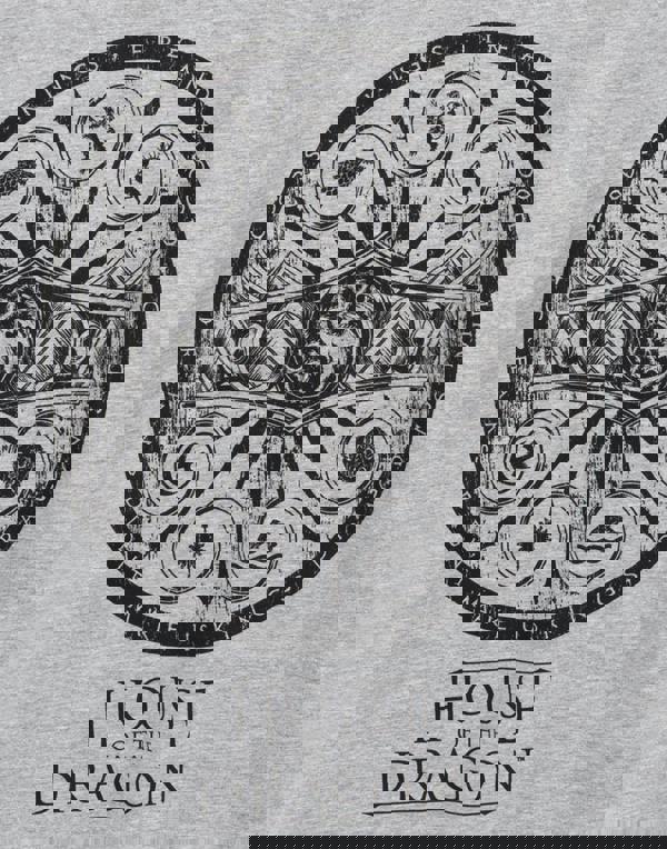 Game of Thrones Mens Grey Symbols Short Sleeved T-Shirt