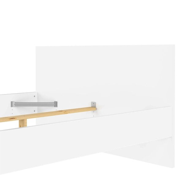 Wyld Haus Budapest 4ft6 Double White Wooden Bed Frame