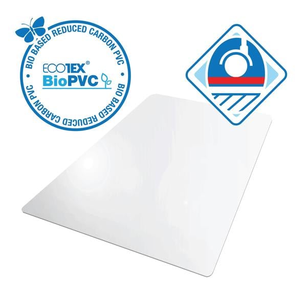 Floortex Ecotex® BioPVC Chair Mat for Hard Floors