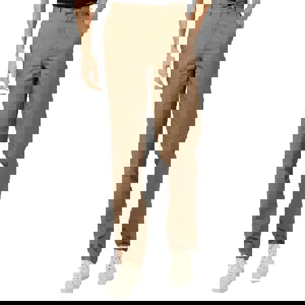 Fred Perry Mens Classic Trousers - Brown - 