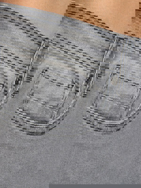 Crosshatch Buraca Slim Fit Denim Jeans Grey Wash