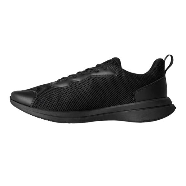 Lacoste Mens Neo Runbase Leather Trainers - Black - 