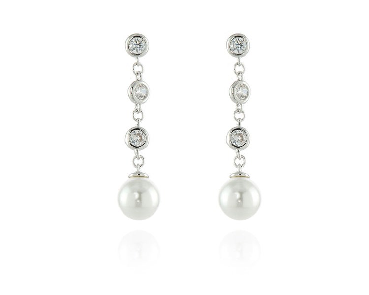 Cachet London Inge Silver Earrings