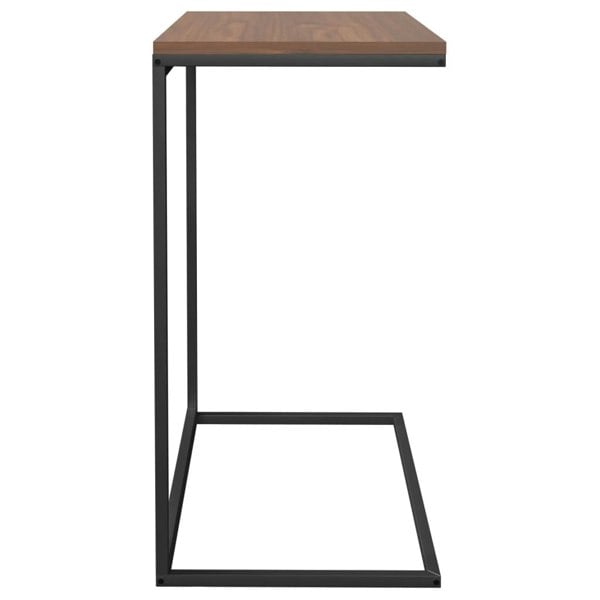 Berkfield Side Table Black 55x35x66 cm Engineered Wood