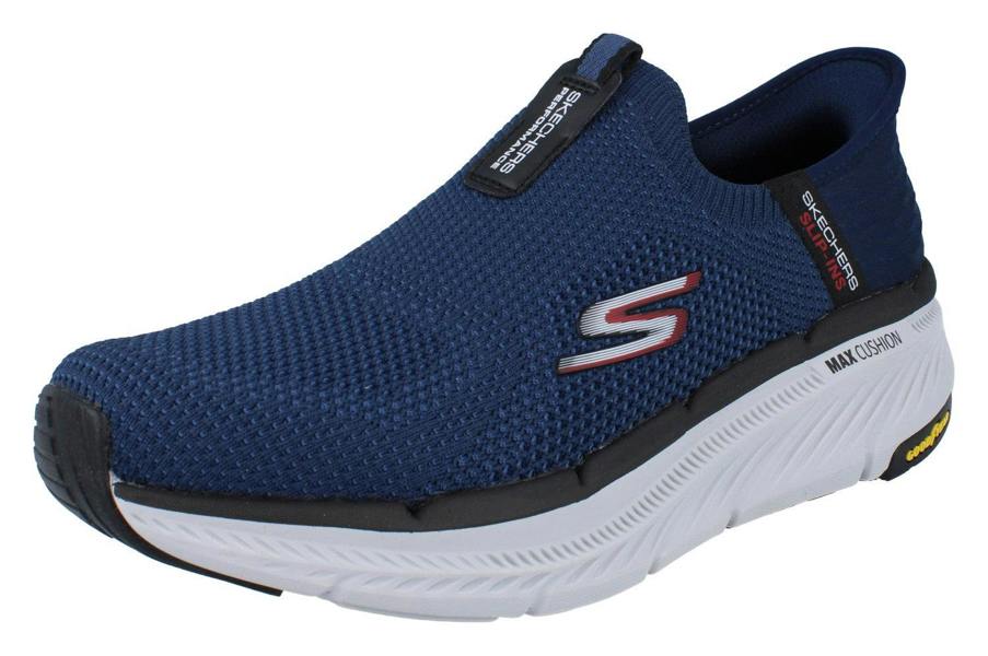 Skechers Hands Free Slip-Ins Max Cushioning Premier 2.0 - Advantageous 2 Mens Trainers 220839 Shoes  NVY