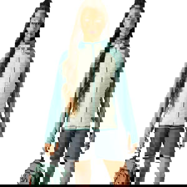 Regatta Childrens/Kids Andreson Hybrid Padded Jacket - Ivy Moss/Ocean Mist - 