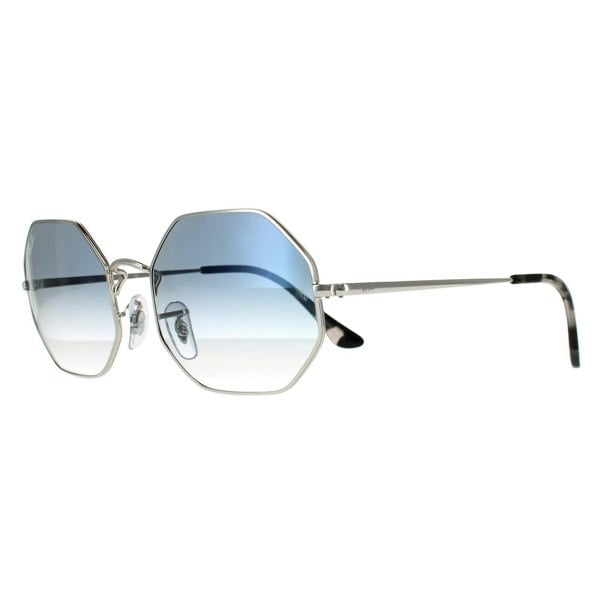 Ray-Ban Sunglasses Octagon RB1972 91493F Silver Blue Gradient 54mm