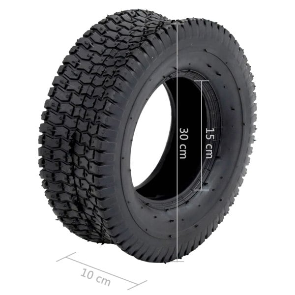 Berkfield Wheelbarrow Tyre 13x5.00-6 4PR Rubber