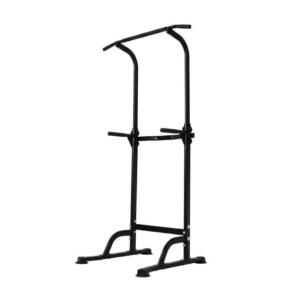 Centra Pull Up Station  9-Height Adjustable  150kg Carbon Steel  Black