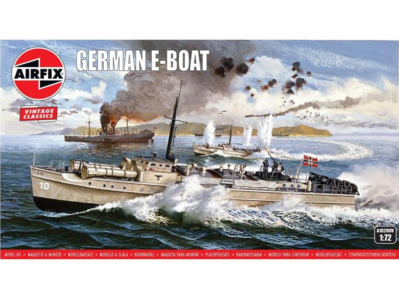 Airfix Vintage Classics German E-Boat (1:72 Scale)