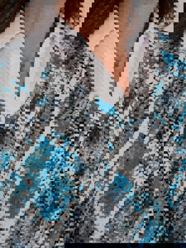 TIGI-Wear Mosaic Print 2 In 1 Top