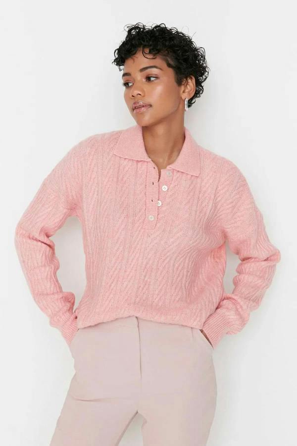 Hoxton Gal Oversized Soft-Textured Knit Sweater