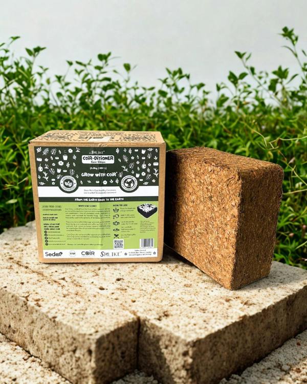 CoirProducts Coir-Ditioner Coir Chips | Premium Biodegradable Coconut Husks for Improved Drainage, Aeration & Growing Support