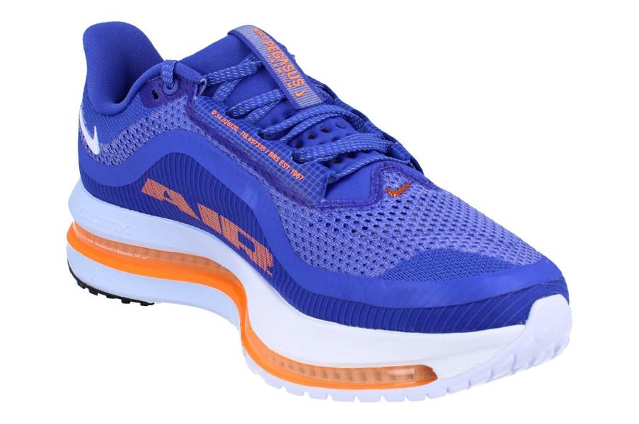Nike Pegasus Premium Mens Running Trainers Hq2592 Shoes  400 - Lapis White Total Orange 400 - Photo 3