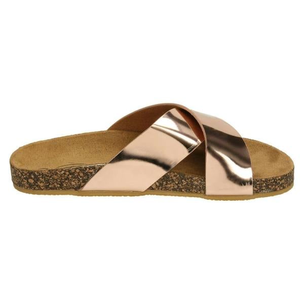 Spot On Girls Spot On Hi-Shine Mules