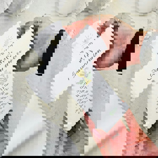 Personalised Memento Company Personalised Holy Communion Cross Wooden Ornament