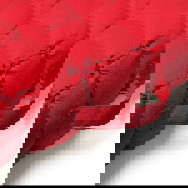 Snug City Quilted 9 Button Seat Pad Cushion Booster 100% Cotton Cover 45cm Square