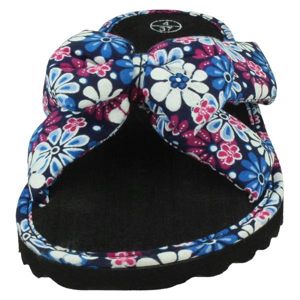 Spot On Ladies Spot On Slip On Summer Flip Flops F00427