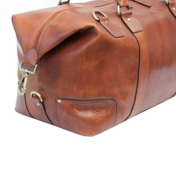 PRIMEHIDE Leather Holdall Vintage Style Duffle Bag Ridgeback