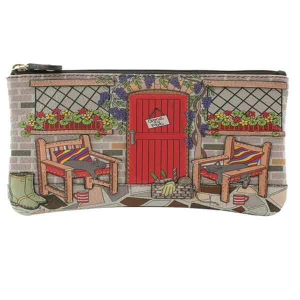 Mala Leather Gone To Pot Collection - Zip Top Glasses  Case