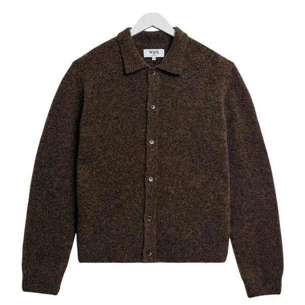 Wax London Tristan Fluffy Wool Blend Polo