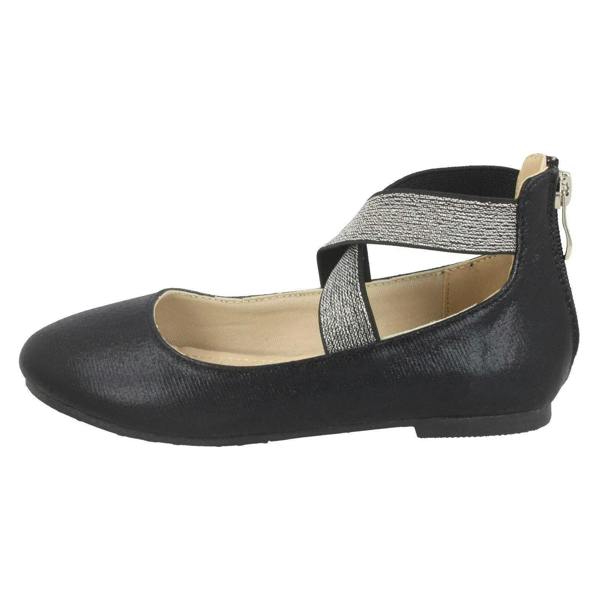 Spot On Girls Spot On Crossed Strap Ballerinas