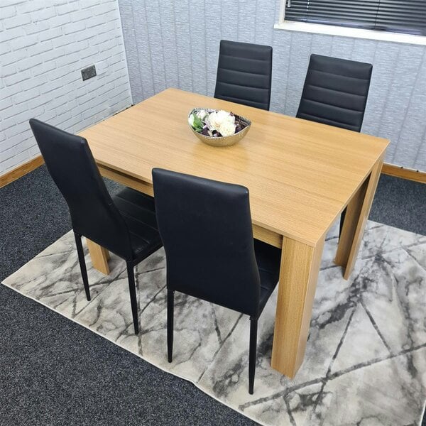 Kosy Koala Dining Table Set with 4 Chairs Dining Room and Kitchen table set of 4