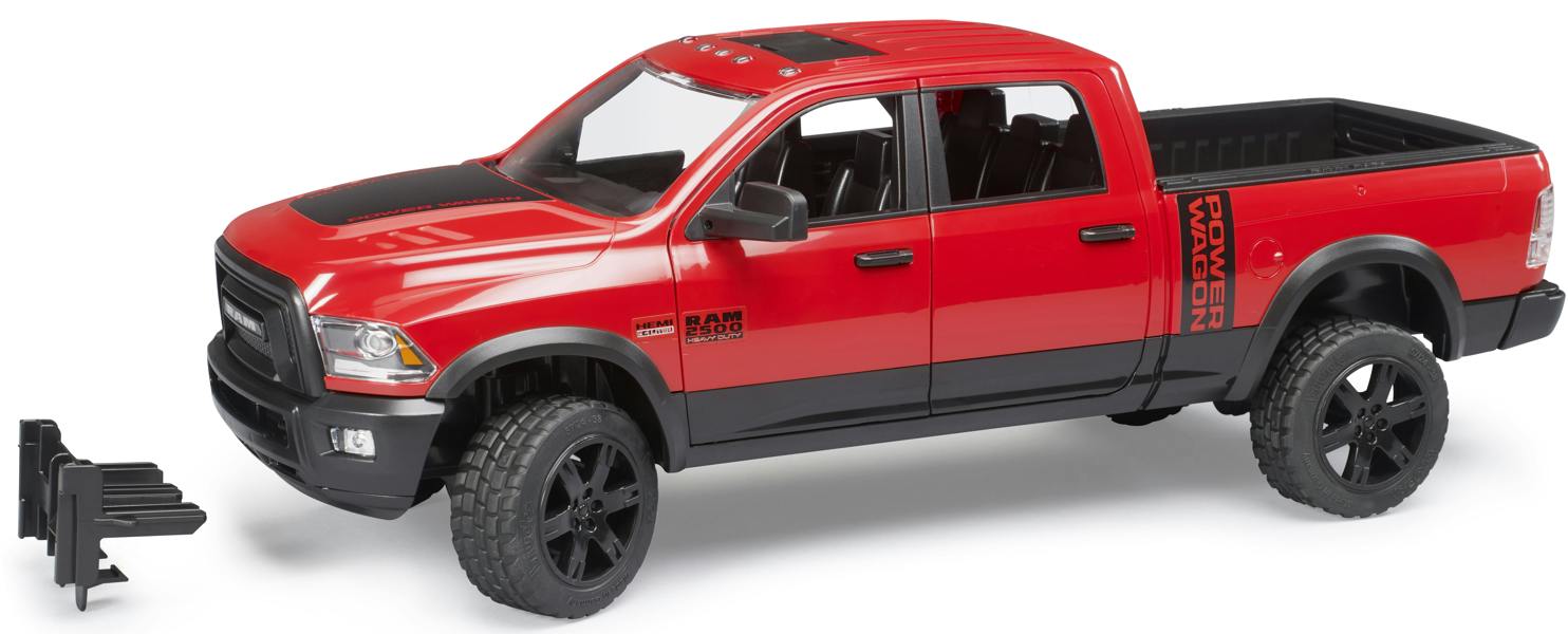 Bruder RAM 2500 Power Wagon Detailed Vehicle & Playset Model