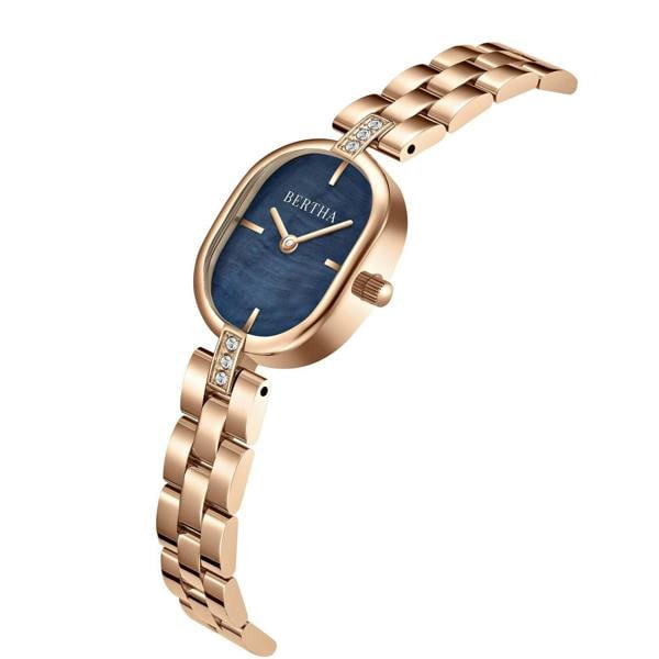 Bertha Lana Bracelet Watch - Rose Gold/Black - BTHBS1504