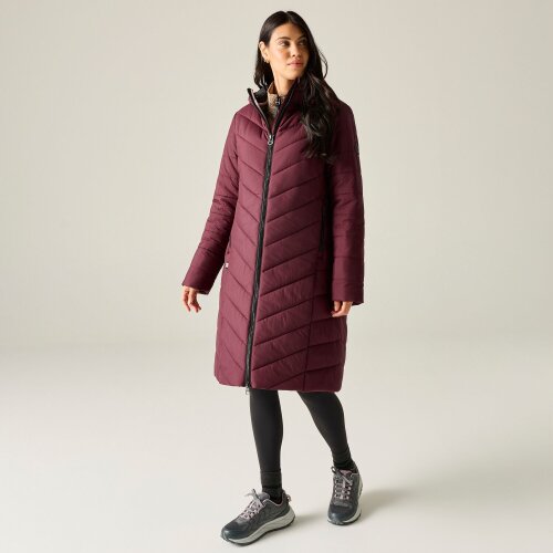 Regatta Womens Adela Padded Jacket - Burgundy