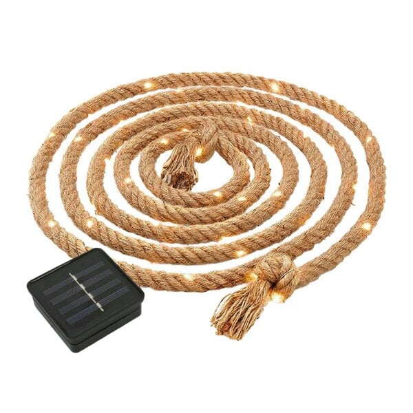 Gardenwize Solar Rope Lights – 4m Decorative LED Rope Light with 45 LEDs