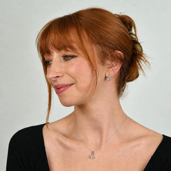 Cachet London Lara Simple Stud Silver Earrings