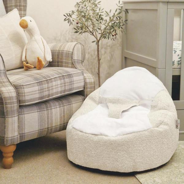 rucomfy Snug Gaga Baby Bean Bag - Soft & Supportive Newborn Seat
