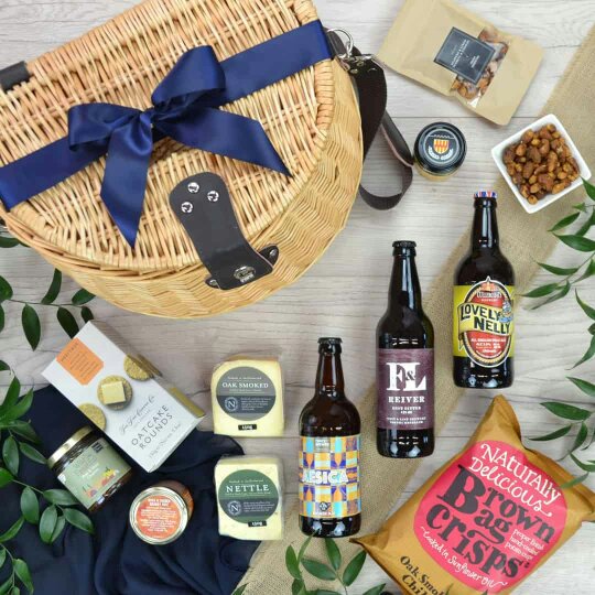 Heather and Bale Ale and Cheese Trout Creel
