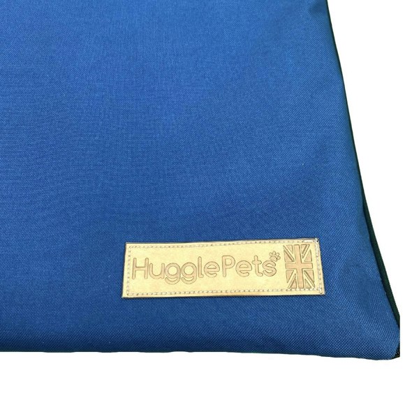 HugglePets Waterproof Dog Mat Cushion - Blue