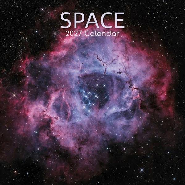 Space Calendar 2027, Wall Calendars, Month To View, Natural World, Gift