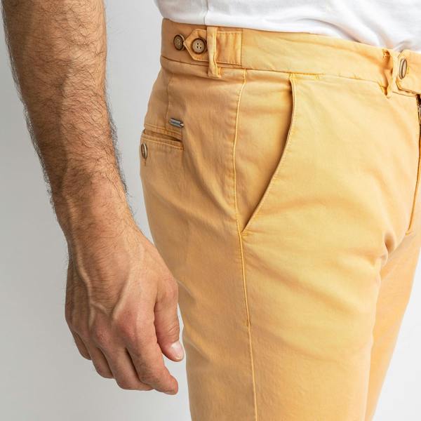 CLAUDIO LUGLI COLORED CHINO TROUSERS – Premium Men's Patterned Shirt by Claudio Lugli | Bold Design, Tailored Fit, Best Printed Shirts