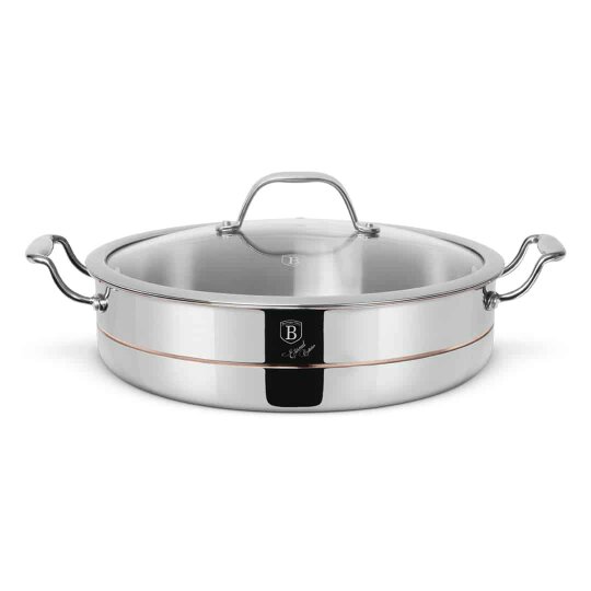 Berlinger Haus Shallow Pot with Lid, 28 cm  | Berlinger Haus BH8817