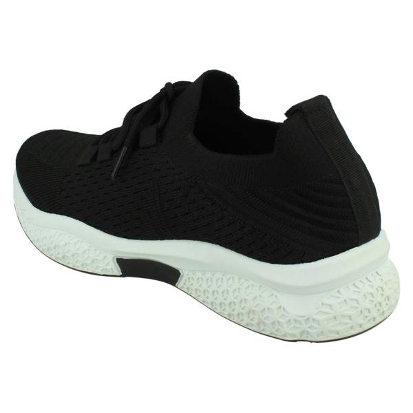 Spot On Ladies Spot On Lace Up Trainers F7200