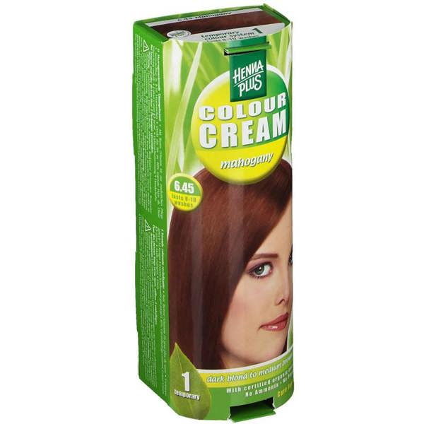 Hennaplus Colour Cream Mahogany 6.45 60ml