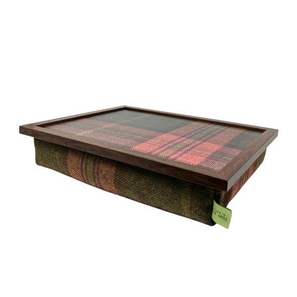 Luxury Harrier Tweed Lap Tray With Bean Bag