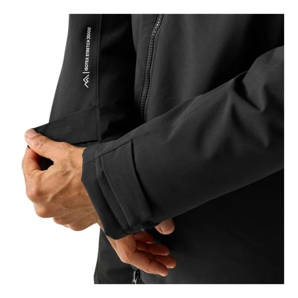 Regatta Mens Hoscar Waterproof Insulated Jacket - Black/Burnt Henna - 